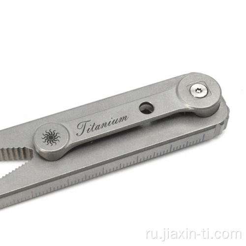 Открытый EDC Pocket Tool Titanium Pry Bar